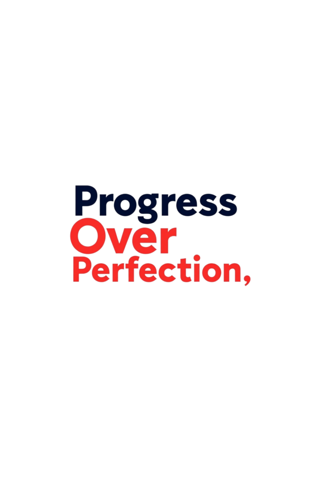 Female Crop Hoodie β "Progress Over Perfection" Inspirational Design π - Starvia Crop Hoodies